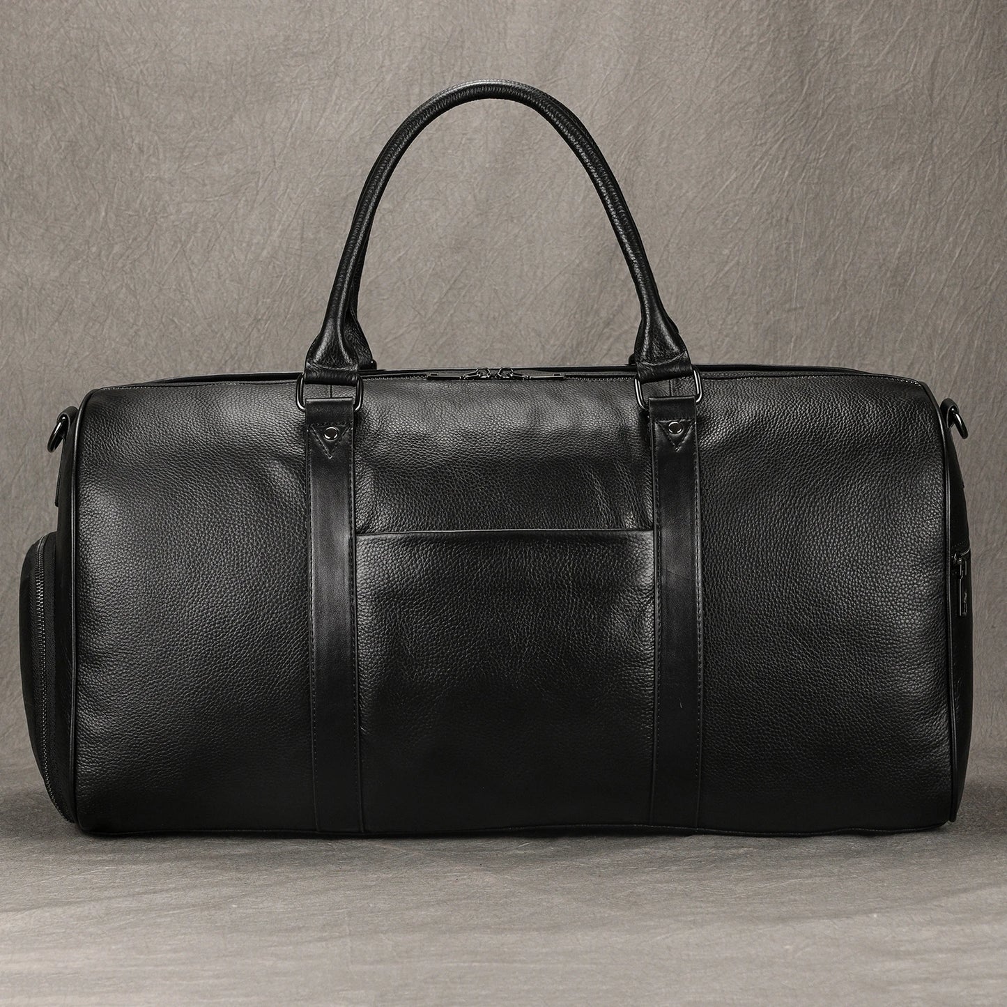 Large Stylish Genuine Leather Travel Bag